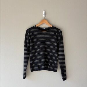 vintage belford merino wool striped sweater